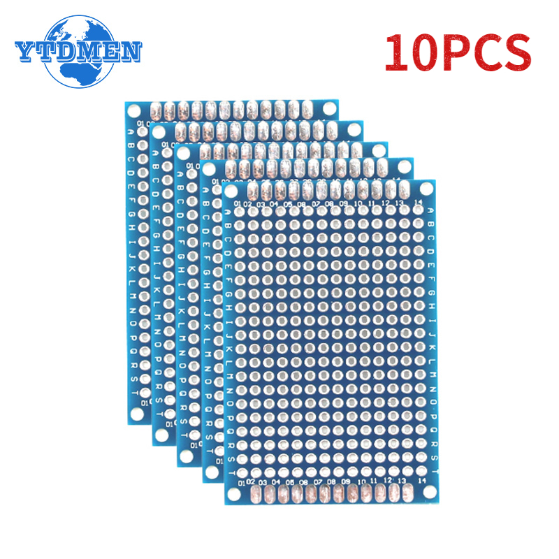 Diy Home Electronics Projects - 10 adet 4x6cm çift yan PCB