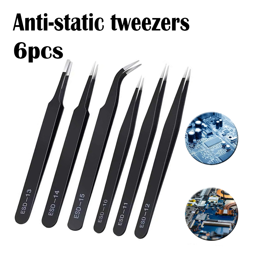 Diy Electronics Repair - VETUS Anti Statik Paslanmaz Çelik Cımbız