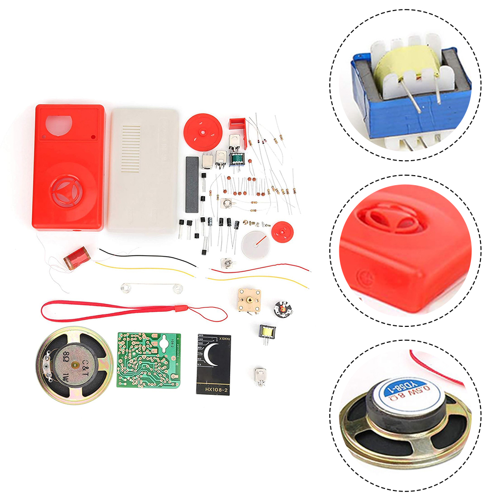 Homemade Diy Electronics - 1 takım HX108-2 7 Tüp Radyo