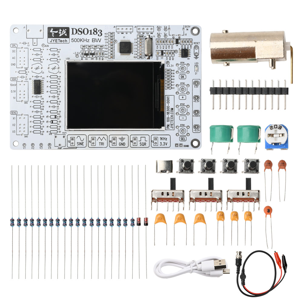 Diy Electronics Kits For Beginners - DC 5 V DSO183 Dijital Osiloskop