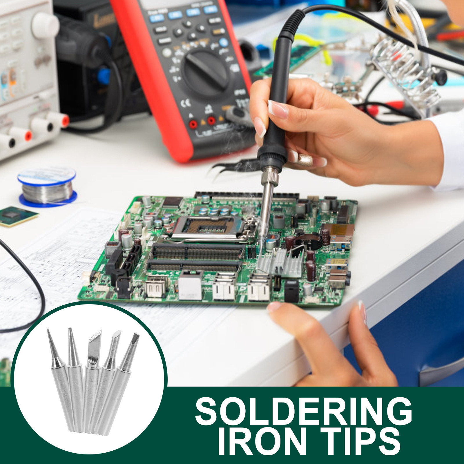 Diy Electronics Repair - 5 Parça Lehimleme Ucu Seti Çeşitli