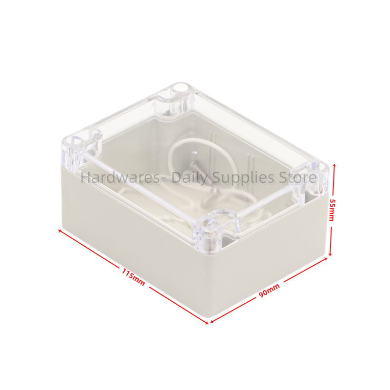 Diy Waterproof Electronics - 1 adet 115x90x55mm su geçirmez plastik