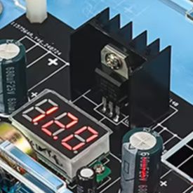 Diy Electronics Learning Kit - LM317 Voltaj Regülatörü Güç Kaynağı Kartı