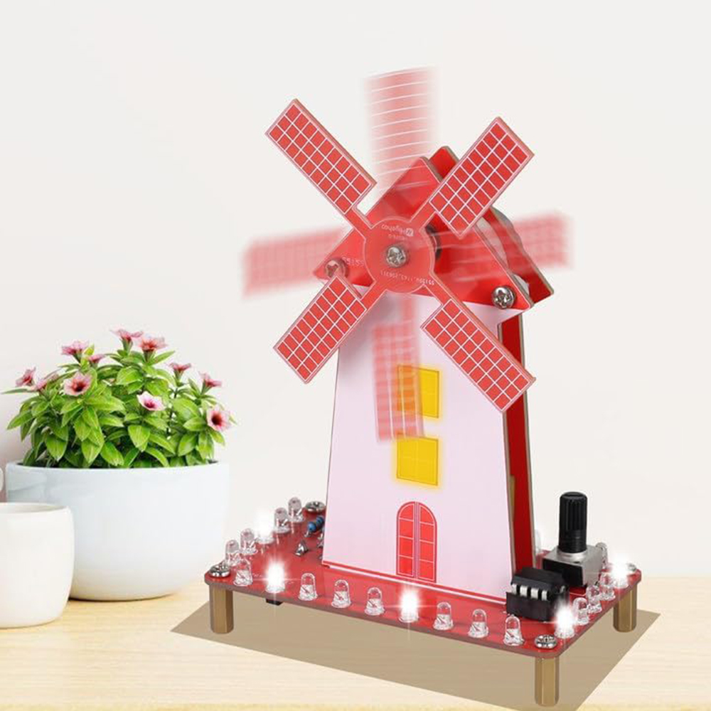 Diy Electronics Kits For Beginners - DIY Elektronik Fırıldak Kiti Lehimleme Uygulama