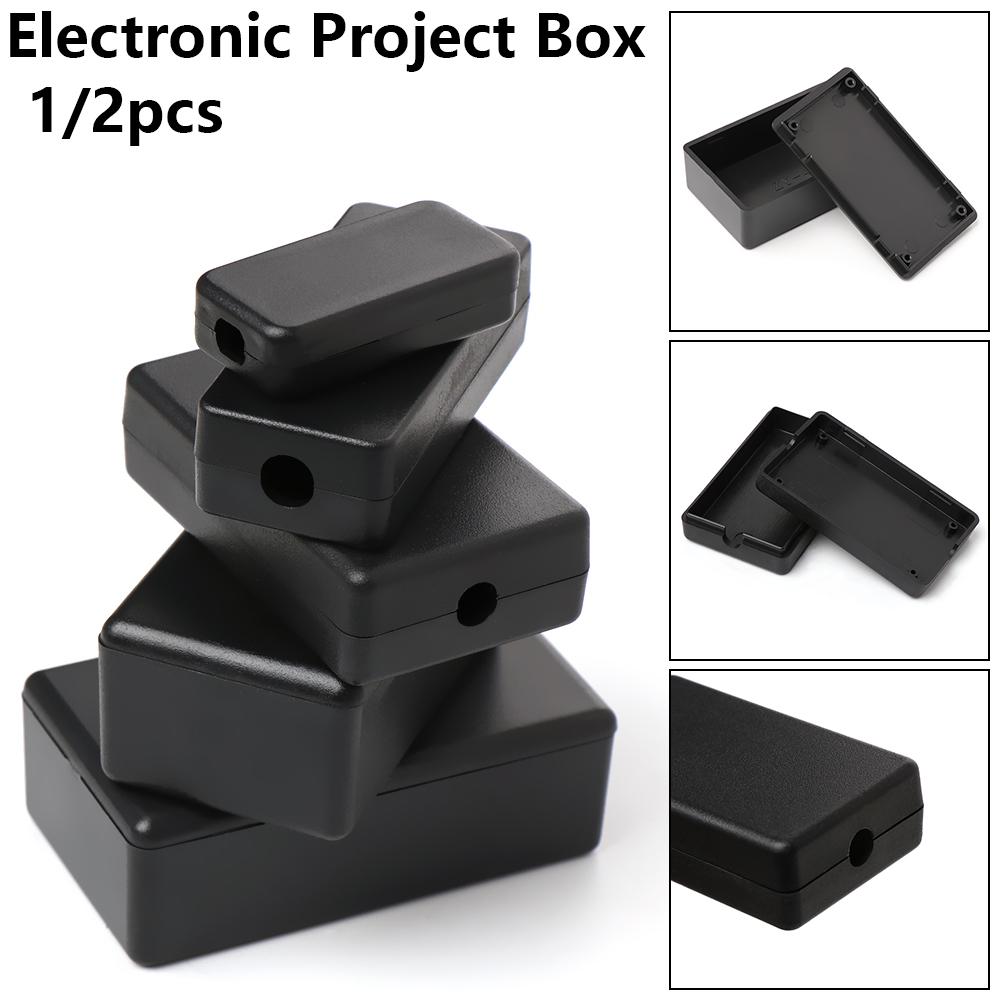 Diy Waterproof Electronics - 1/2 adet plastik su geçirmez siyah