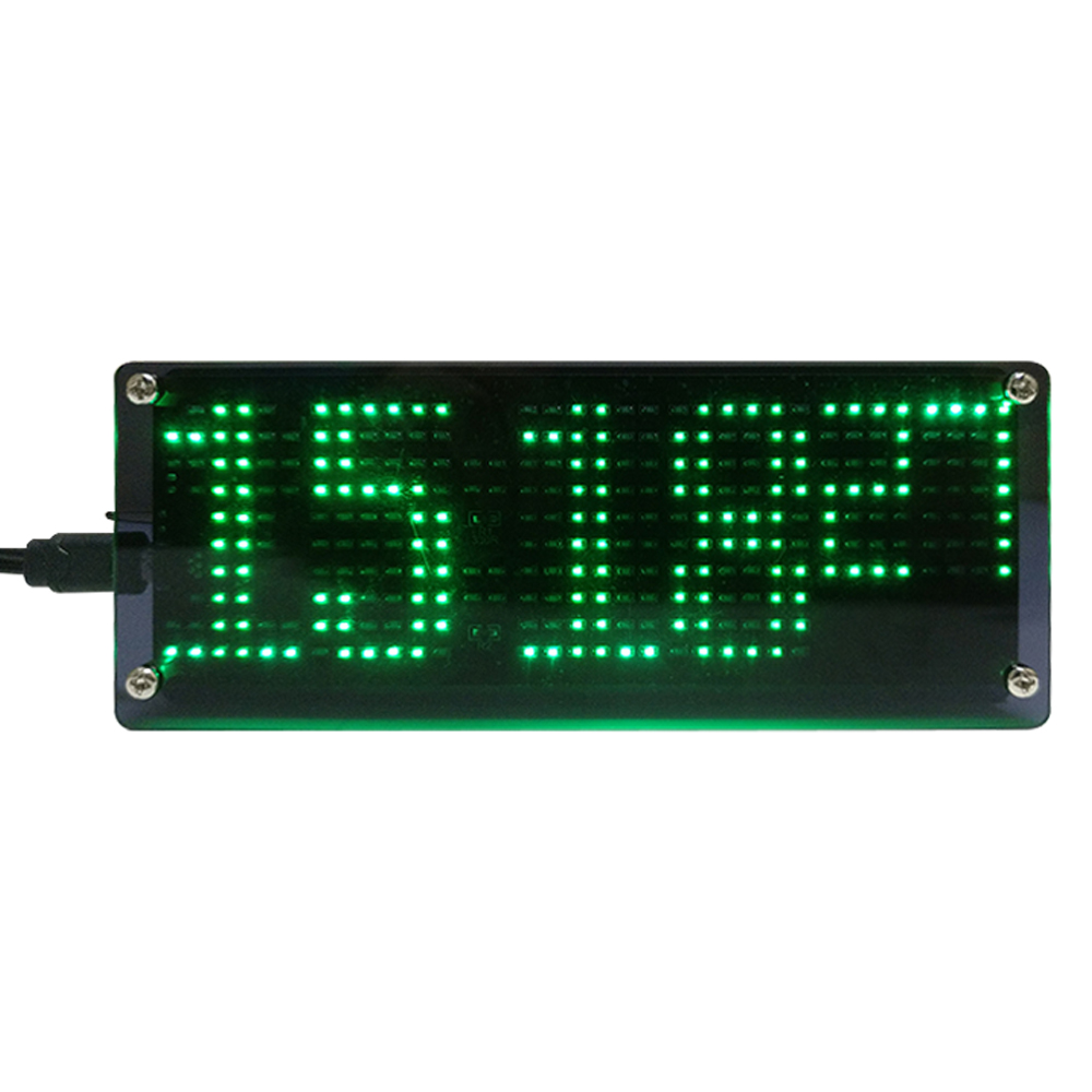 Diy Electronics Learning Kit - DIY Dijital Nokta Vuruşlu Saat Elektronik