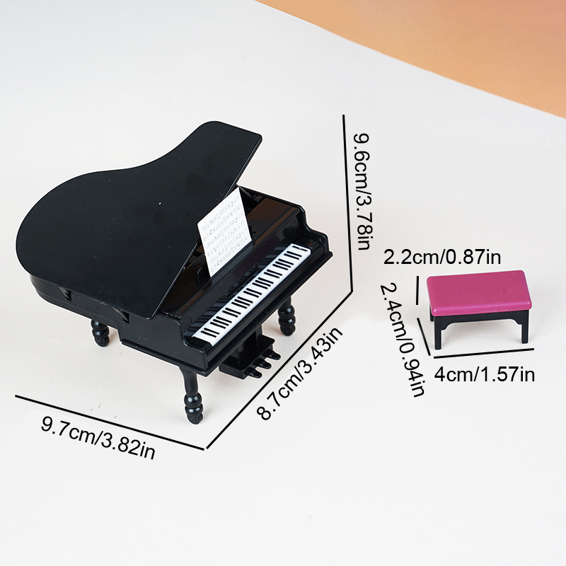 1:12 Dollhouse Minyatür Piyano - Diy Electronics Housing incelemesi ve fiyatı