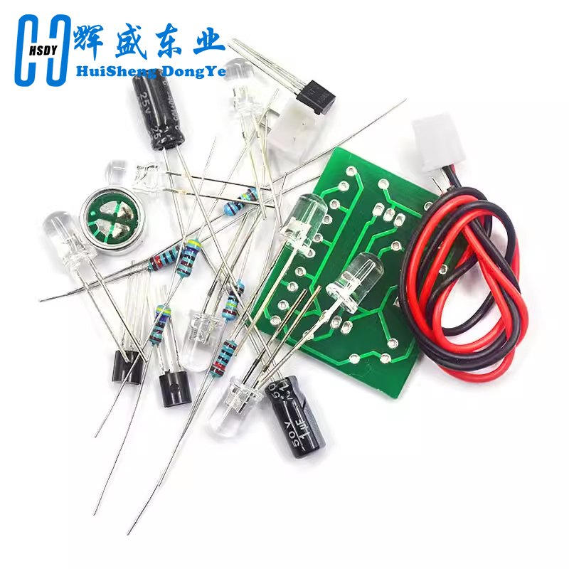 3V-5.5V Sesle Etkinleştirilen  - Diy Electronics Learning Kit incelemesi ve fiyatı