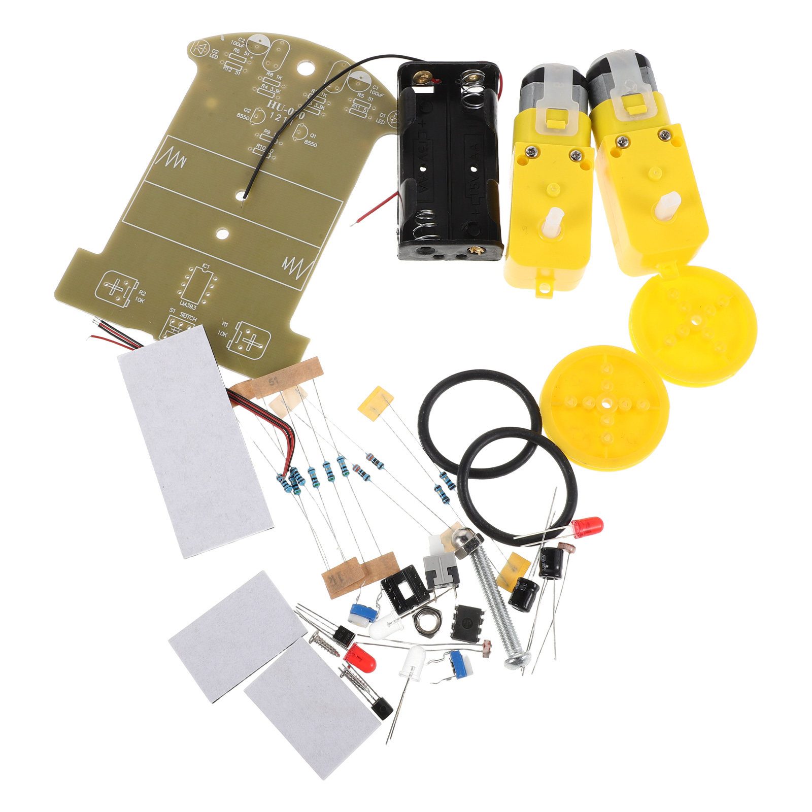 1 Set Robot Araba Kiti, Çizgi  - Diy Electronics Learning Kit incelemesi ve fiyatı