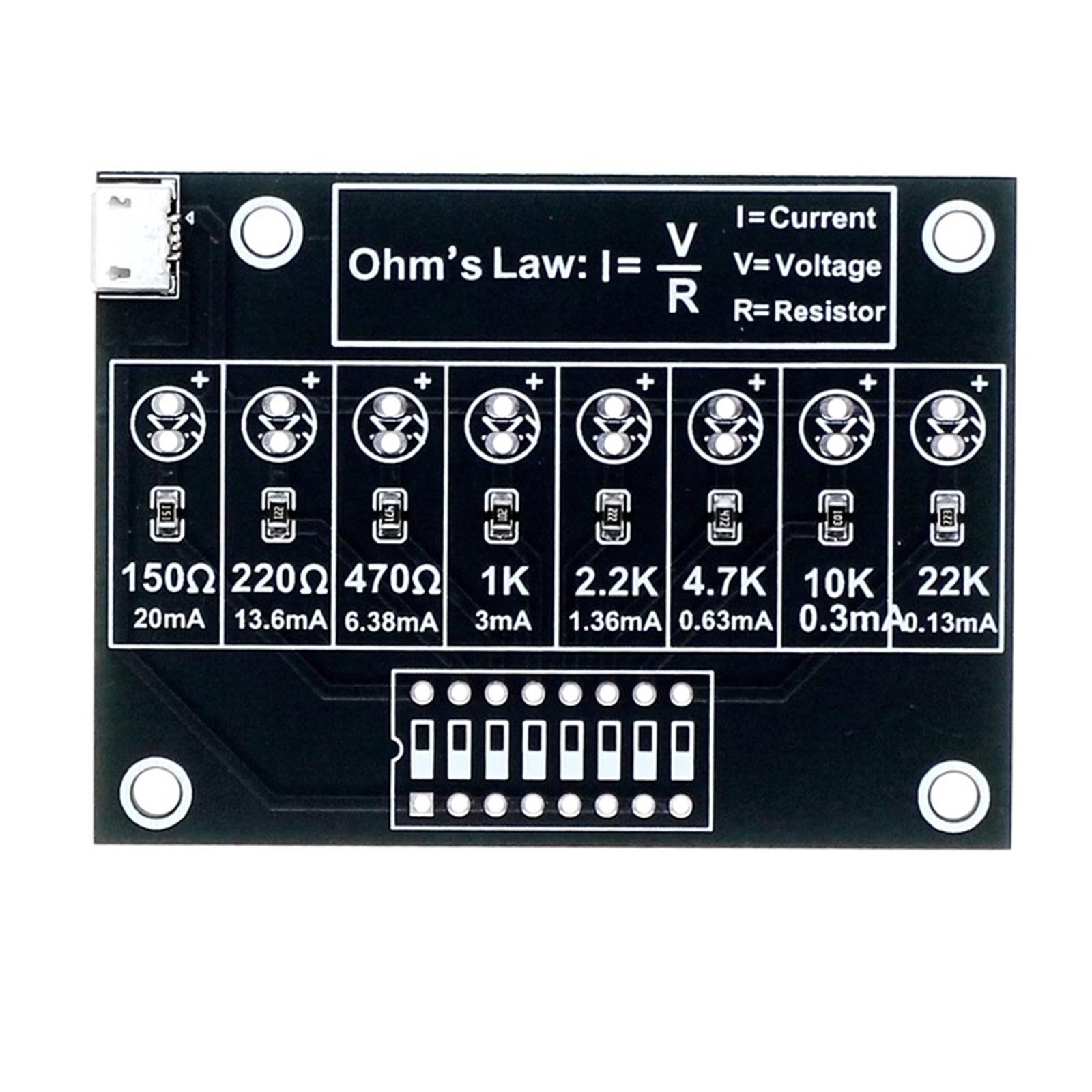 DIY Lehimleme Pratik Seti Ohm  - Diy Electronics Learning Kit incelemesi ve fiyatı