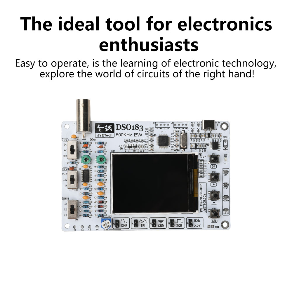 DC 5 V DSO183 Dijital Osilosko - Diy Electronics Kits For Beginners incelemesi ve fiyatı