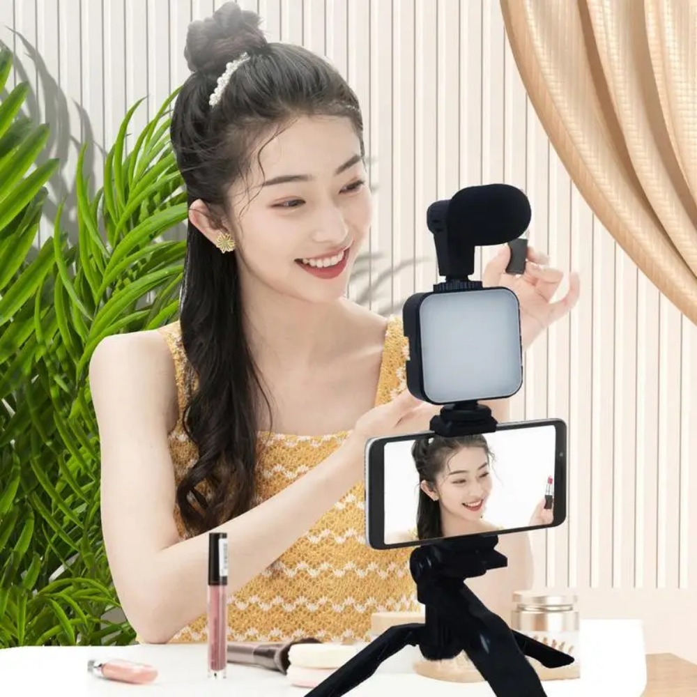 Tripod telefon tutucu Mini mik - Diy Electronics Watch incelemesi ve fiyatı
