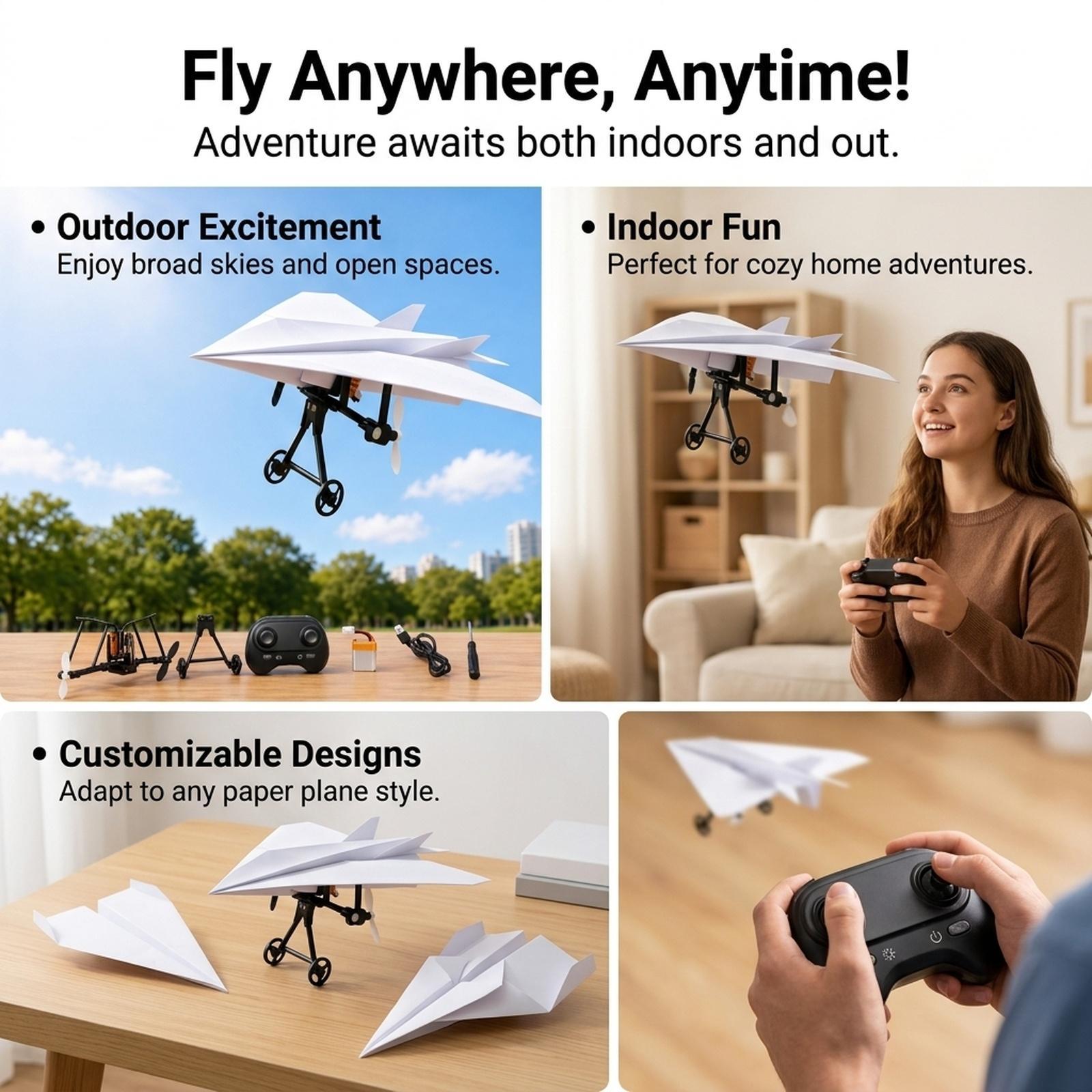 Mini RC Uçak DIY Kiti ABS Malz - Diy Electronics Kits For Beginners incelemesi ve fiyatı