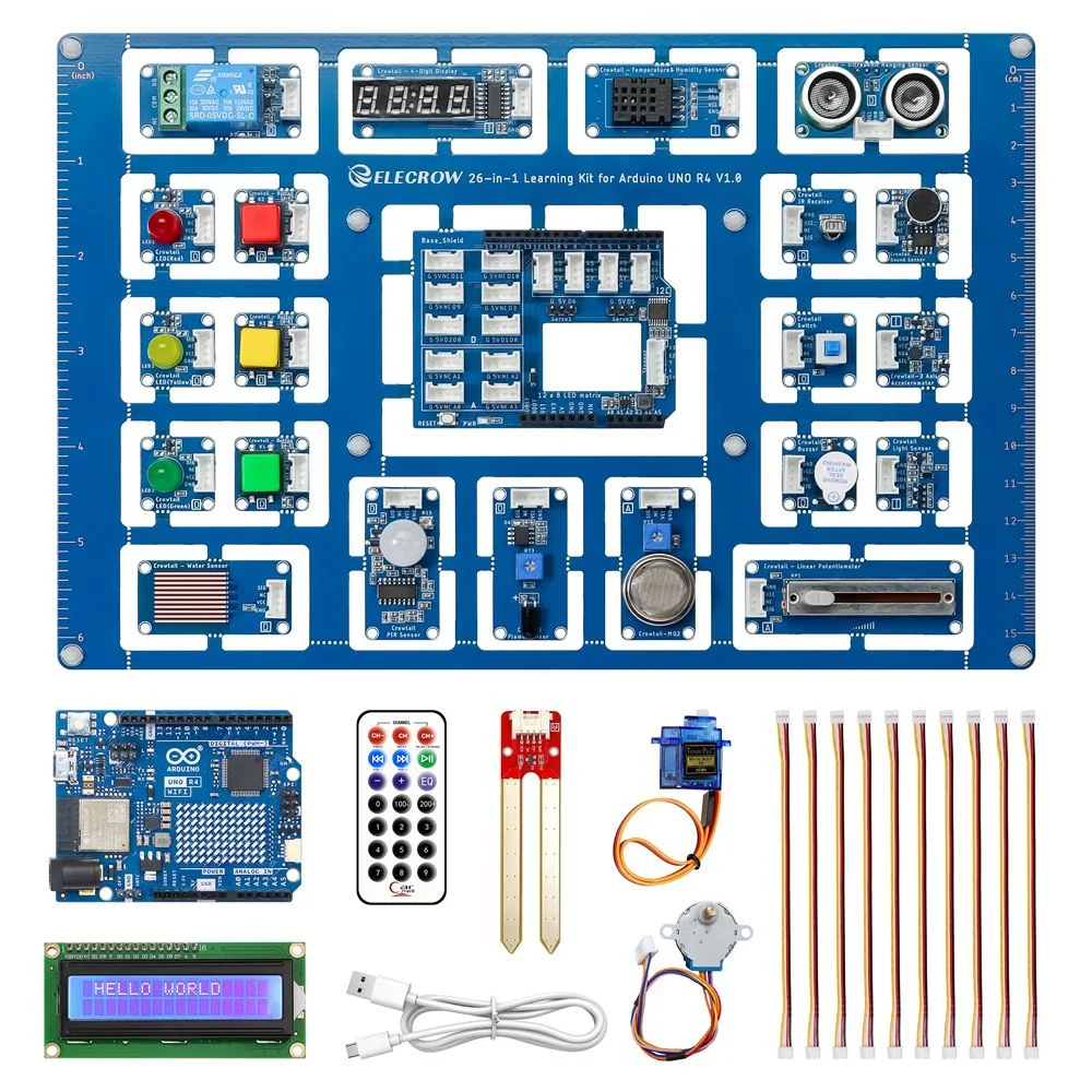 Arduino UNO R4 için 26 Modüllü - Diy Electronics Online incelemesi ve fiyatı