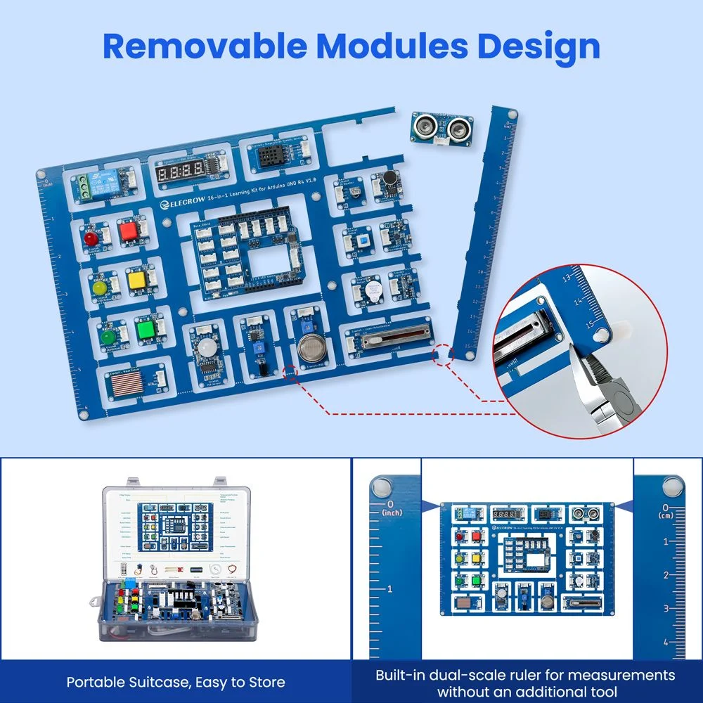 Arduino UNO R4 için 26 Modüllü - Diy Electronics Online incelemesi ve fiyatı