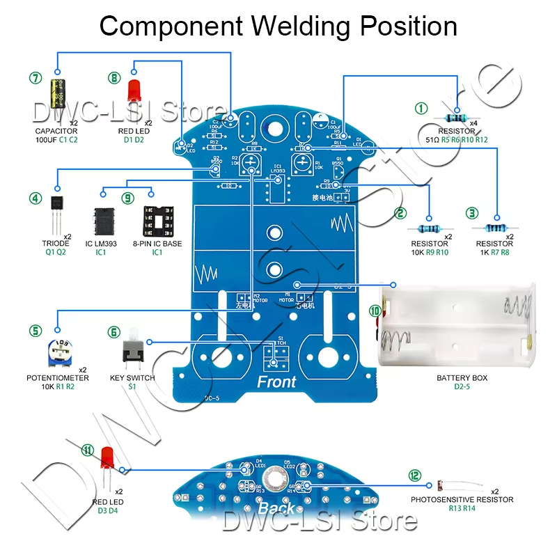 Uygulama Lehimleme Öğrenme Ele - Diy Electronics Kits For Beginners incelemesi ve fiyatı