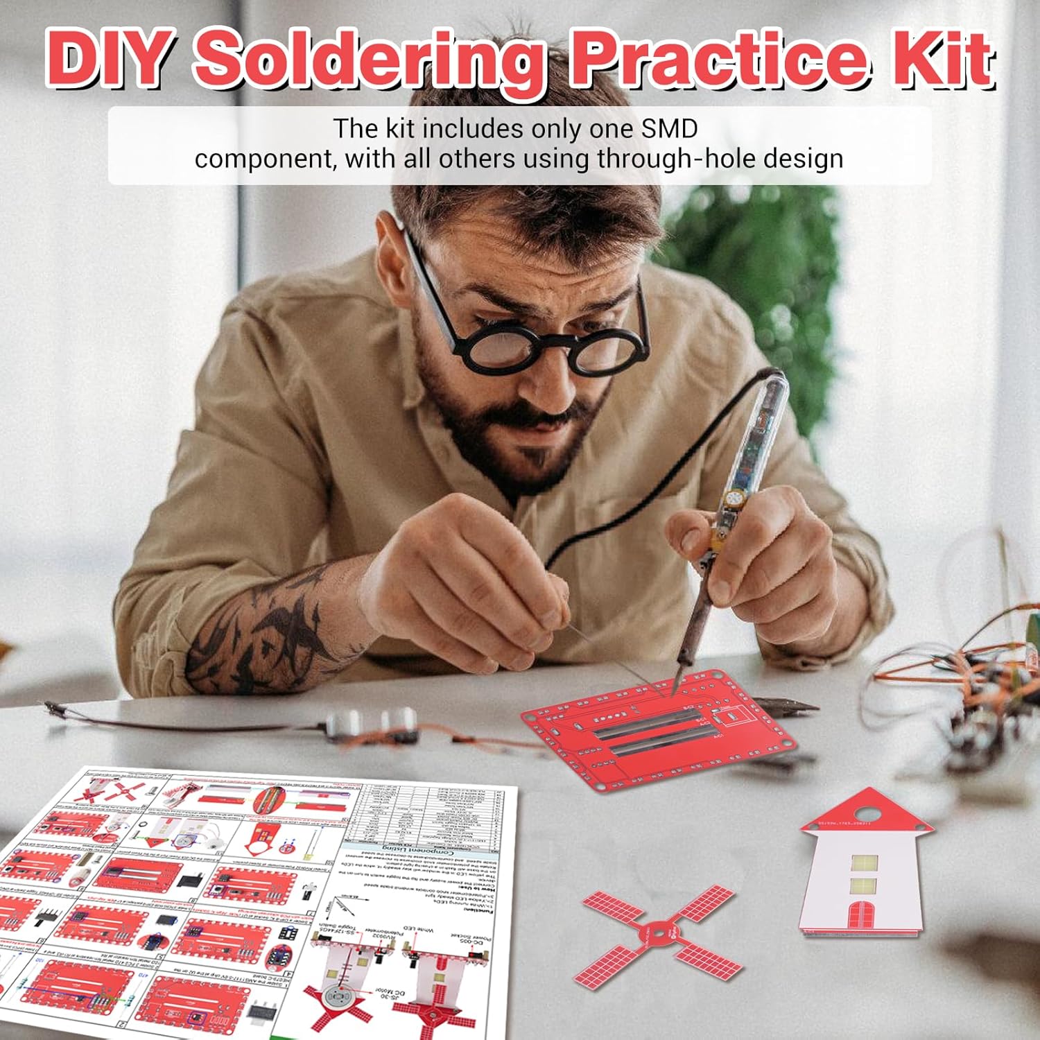 DIY Elektronik Fırıldak Kiti L - Diy Electronics Kits For Beginners incelemesi ve fiyatı