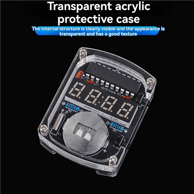 2X DIY Saat LED Saat Elektroni - Diy Electronics Learning Kit incelemesi ve fiyatı