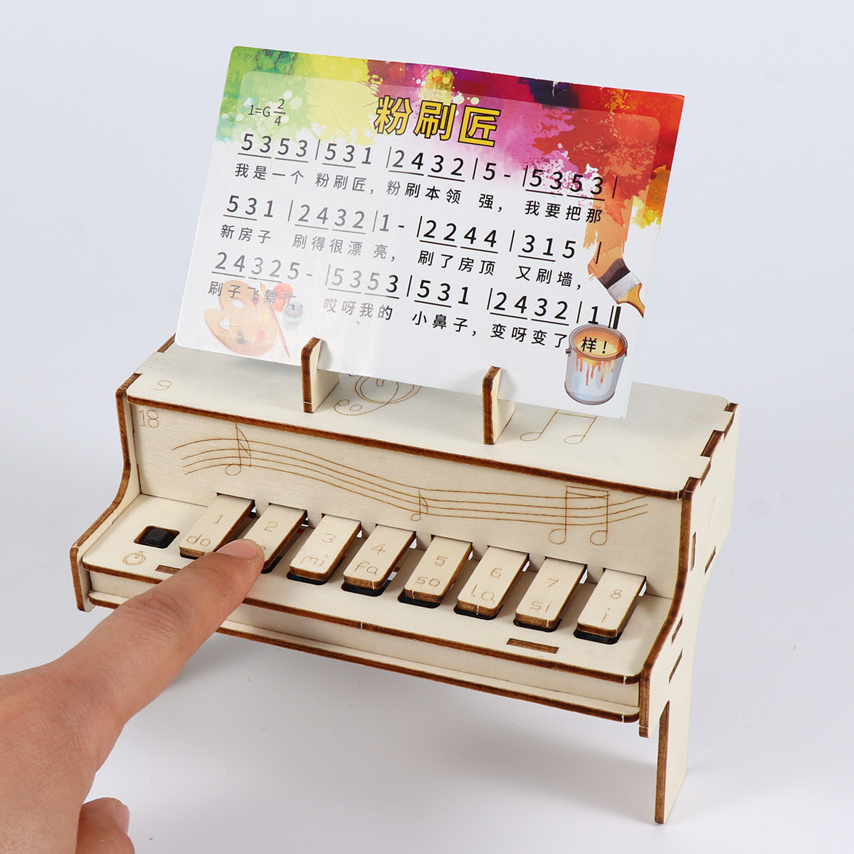 DIY Ahşap Elektronik Piyano Mo - Diy Electronics Learning Kit incelemesi ve fiyatı