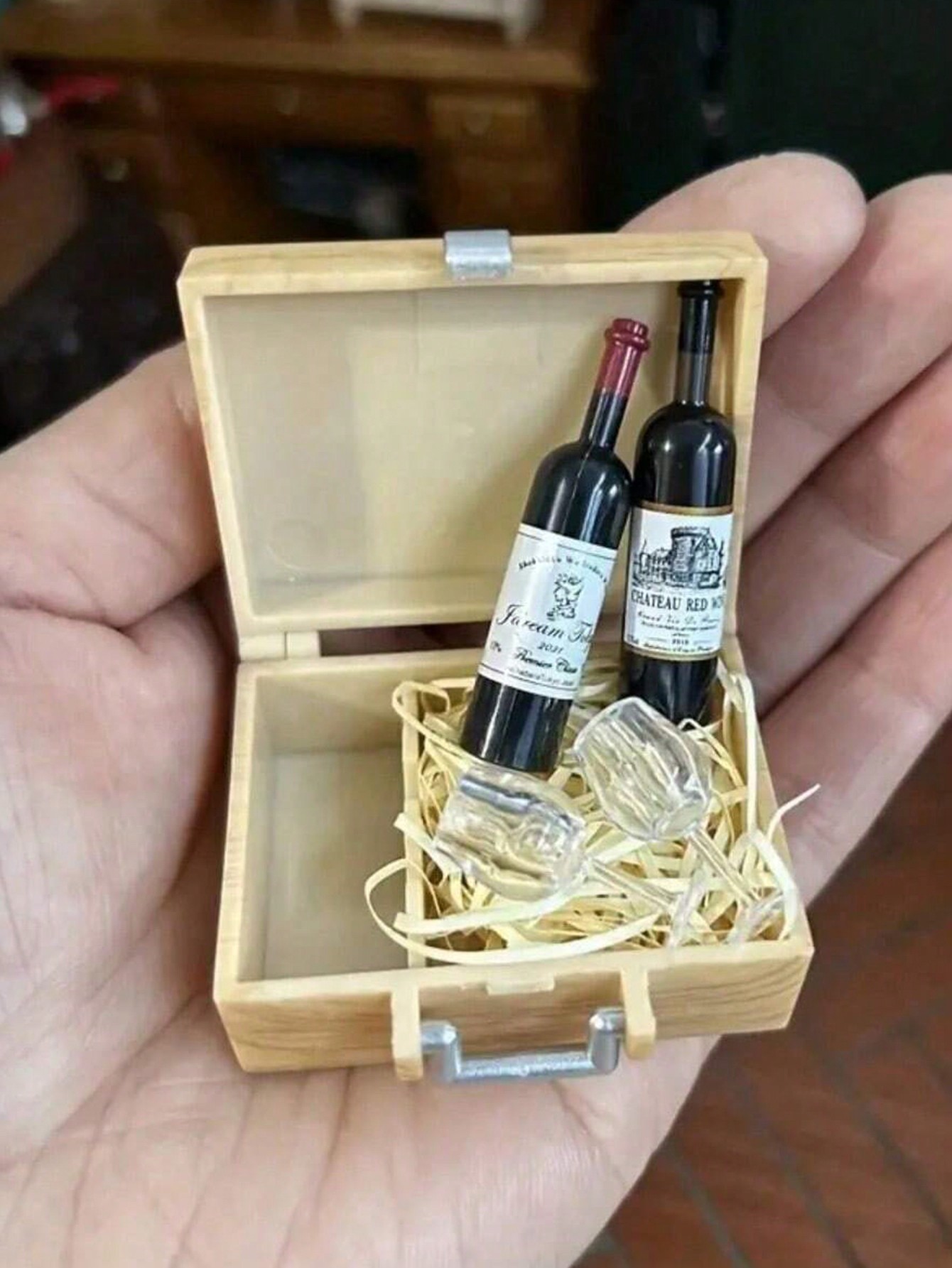 Dollhouse Mini Şarap Şampanya  - Diy Electronics Housing incelemesi ve fiyatı